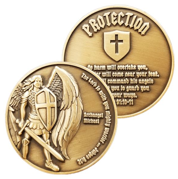 DEVOTIONAL POCKET COIN - ST. MICHAEL