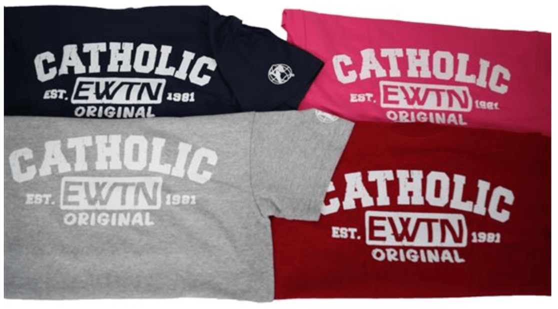 EWTN CATHOLIC T-SHIRT