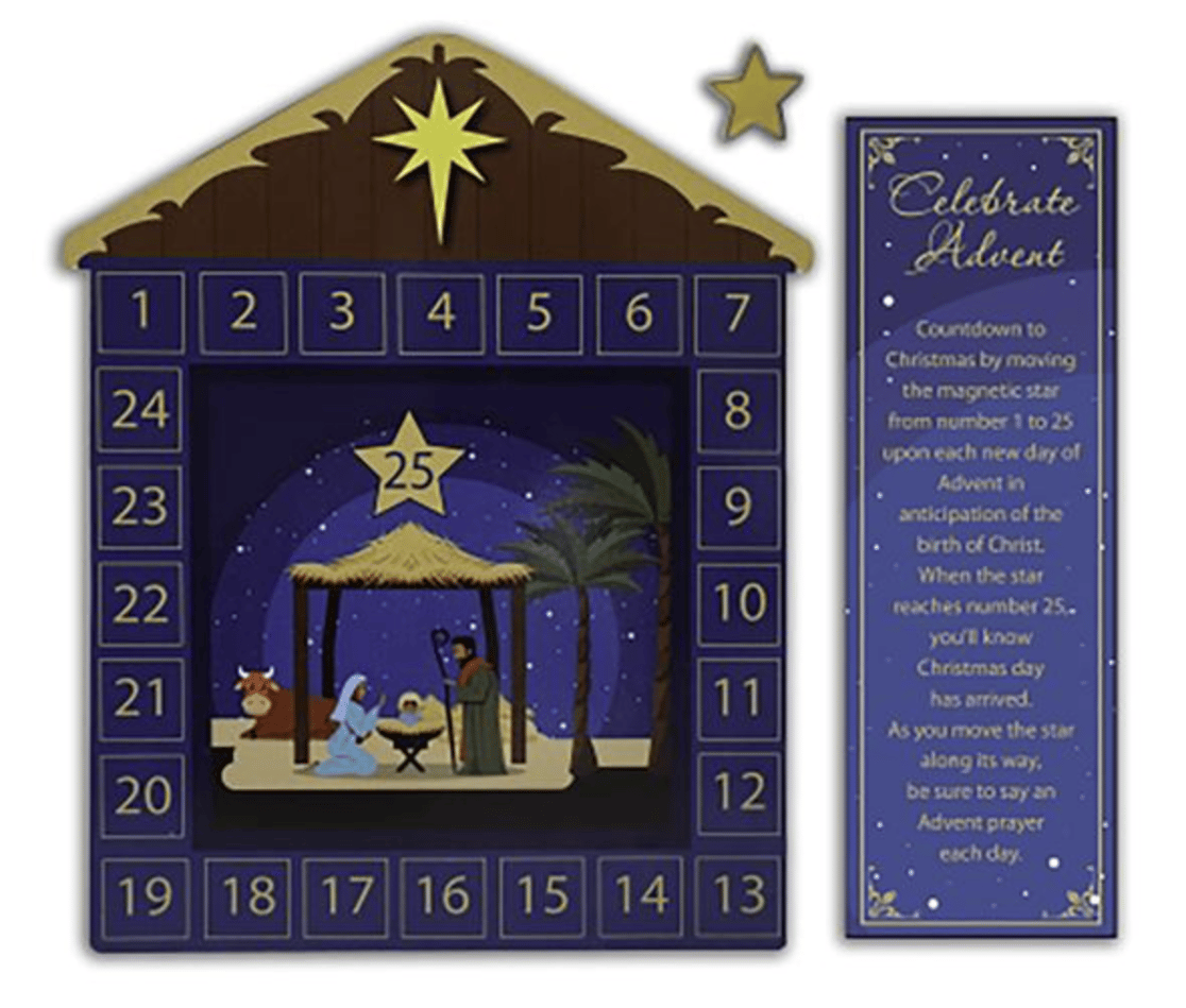 MAGNETIC ADVENT CALENDAR