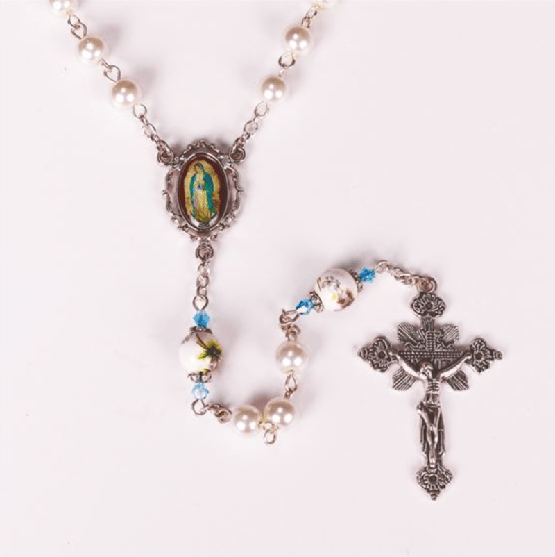 OUR LADY OF GUADALUPE PEARL ROSARY