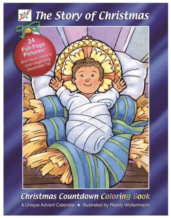 THE STORY OF CHRISTMAS COUNTDOWN COLORING BOOK