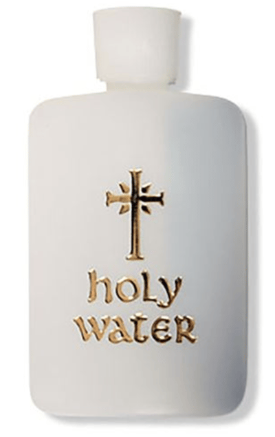 HOLY WATER BOTTLE WITH PRAYER