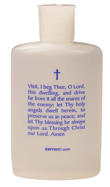 HOLY WATER BOTTLE WITH PRAYER