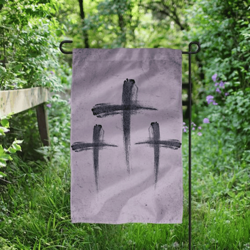 Ash Tag Garden Flag