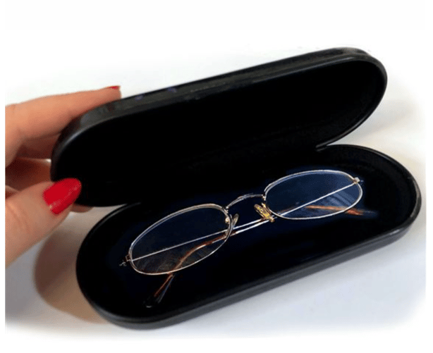 Hard Shell Eyeglasses Case - Sacred Heart Of Jesus