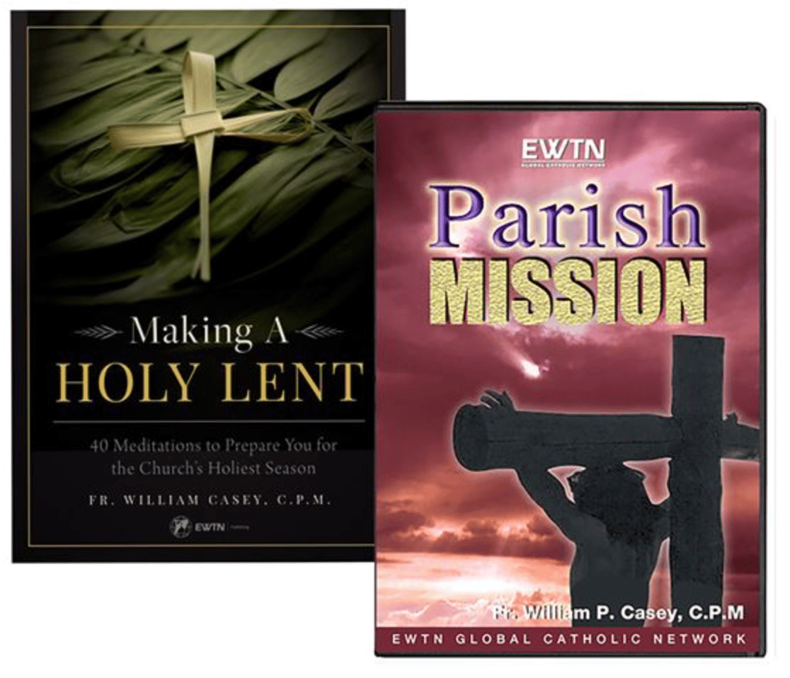 FR. WILLIAM CASEY'S LENTEN BOOK & DVD SPECIAL