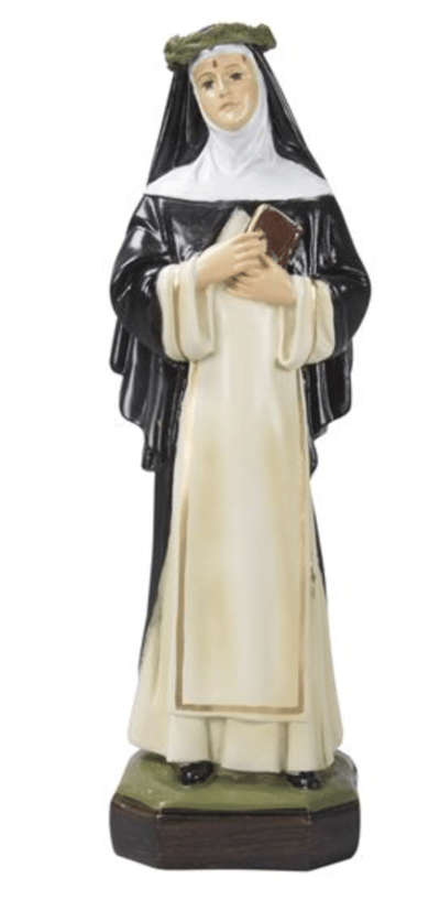 ST. CATHERINE OF SIENA STATUE 12-INCH