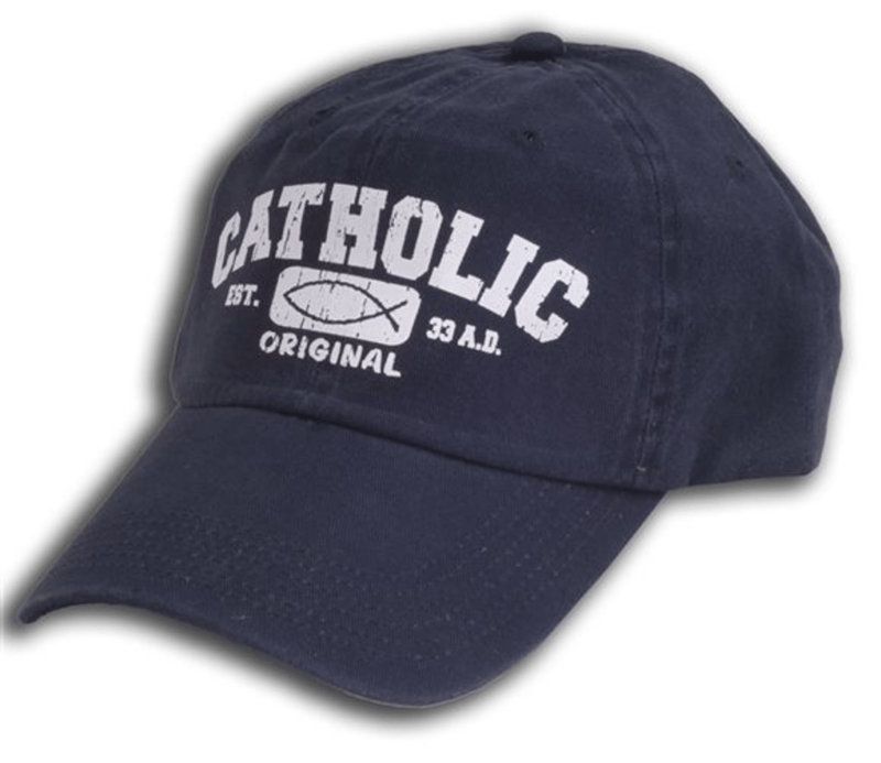 ORIGINAL CATHOLIC BASEBALL CAP - NAVY