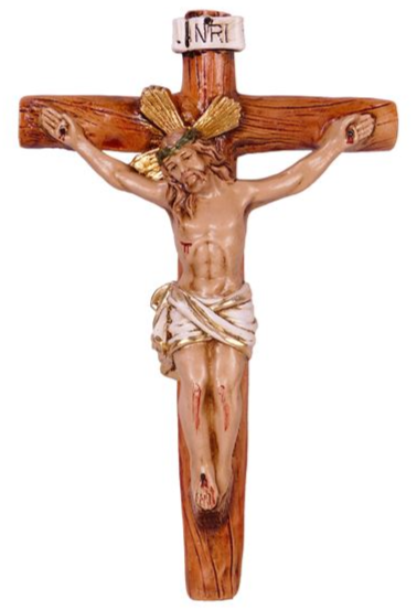 COLOMBIAN WALL CRUCIFIX