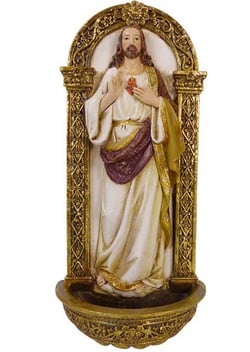 SACRED HEART OF JESUS HOLY WATER FONT